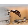 Nymfa Slick Peeping Caddis Nymph - Olive Brown
