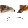 Muškárske háčiky Ahrex TP650 26 Degree Bend Streamer Barbed Fly Hooks (10-12 Pack)