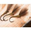 Suchá muška Olive Quill Shuttlecock Emerger