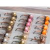 Sada mušiek Medium Pocket Fly Set - Nymph Selection V1 (48 Flies)