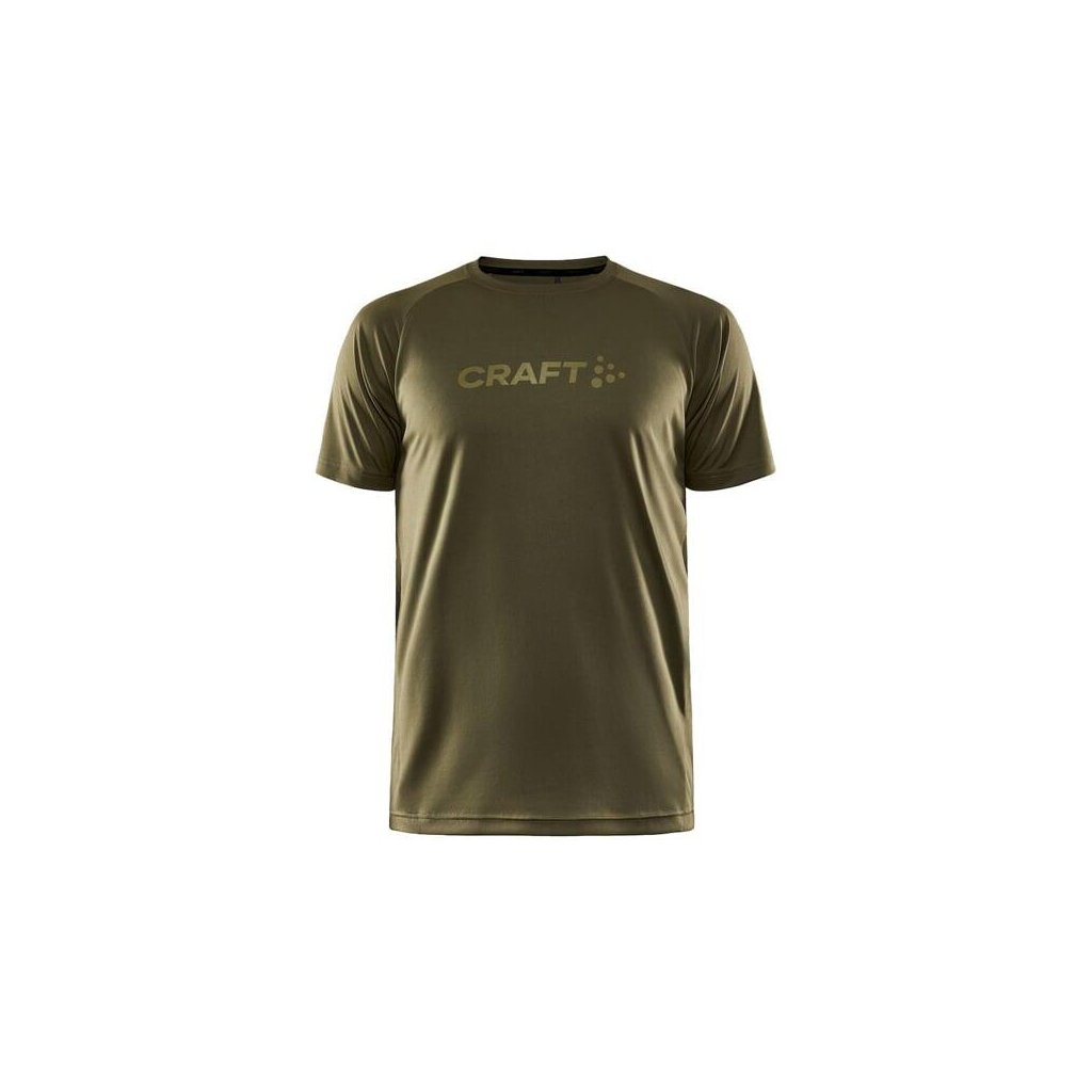 FLS10306950 triko craft core unify logo tmave zelena