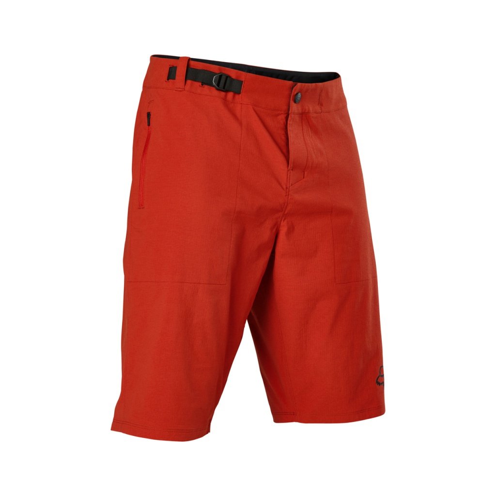 FLS12400082 fox ranger short w liner red clear