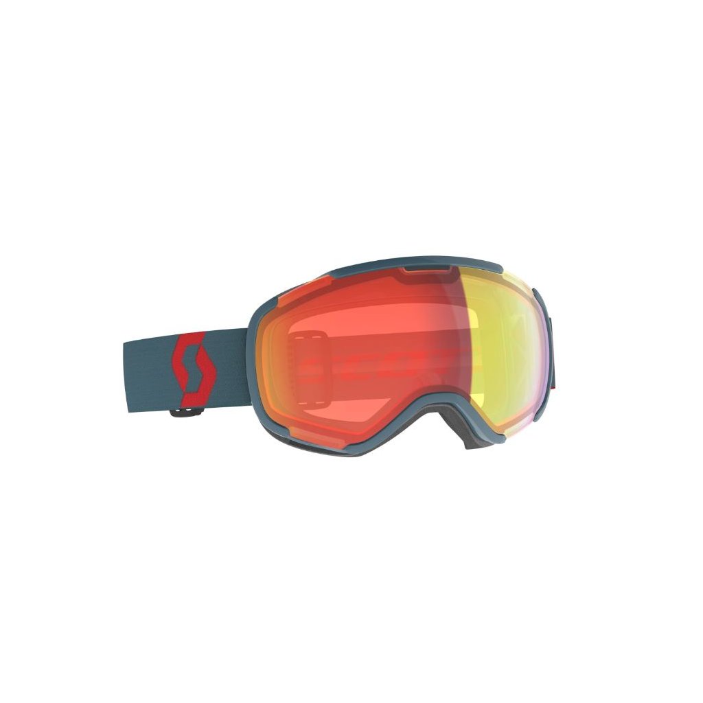 FLS06401784 scott goggle faze ii neon red aruba green
