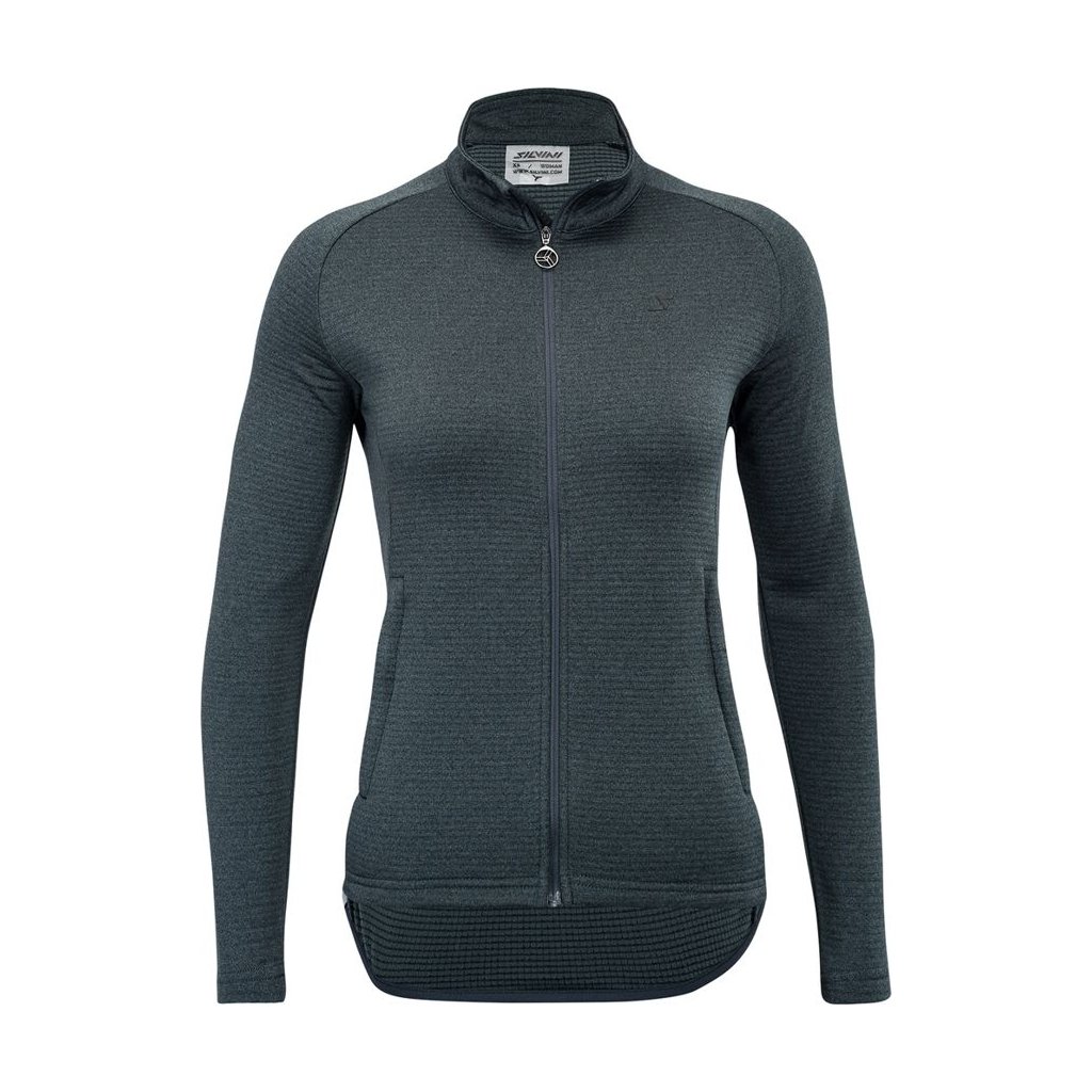 FLS10900068 silvini damska funkcni mikina cerrete seda