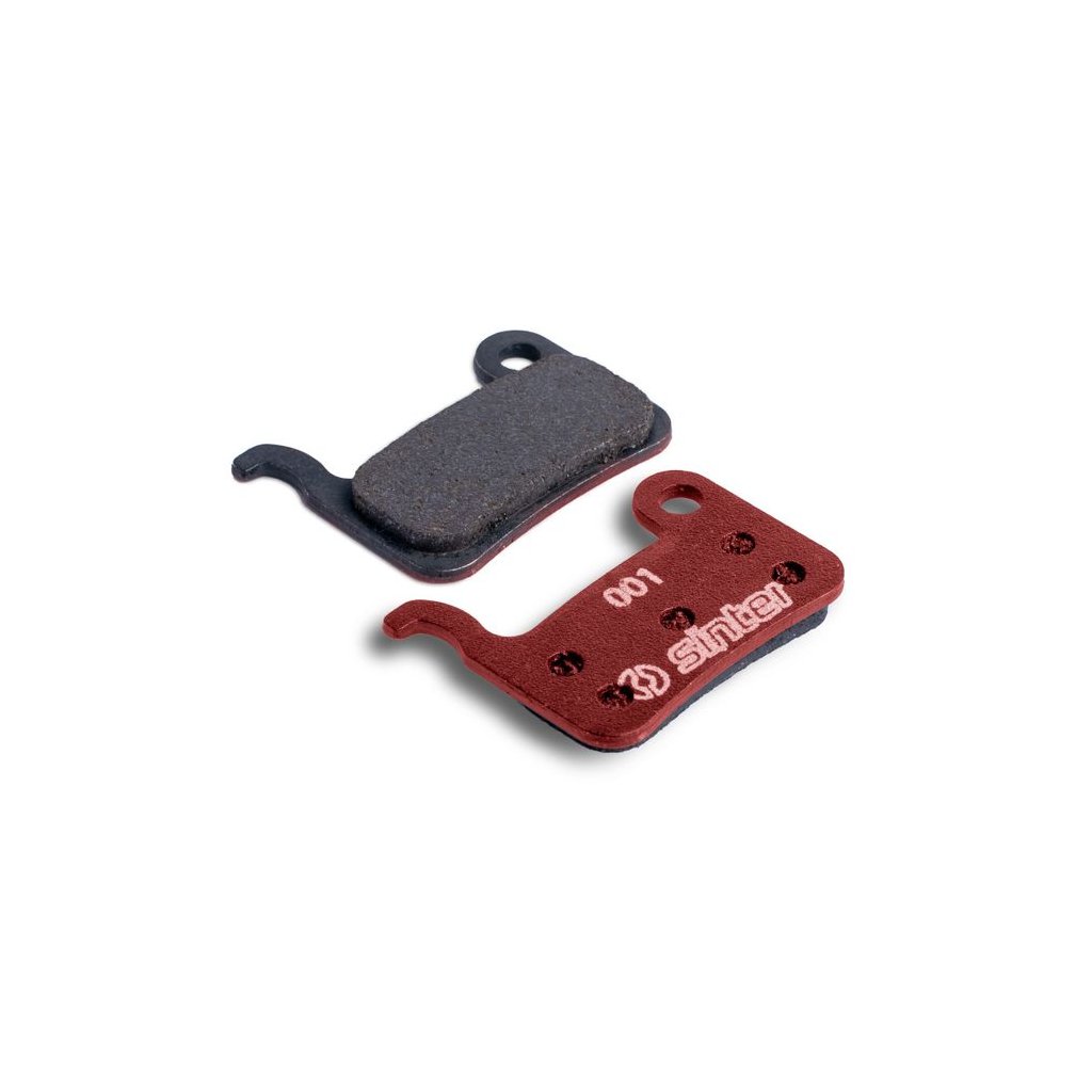 FLS05342404 sinter brzdove desticky shimano a type red