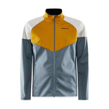 FLS10303226 bunda craft core glide block modra se zlutou