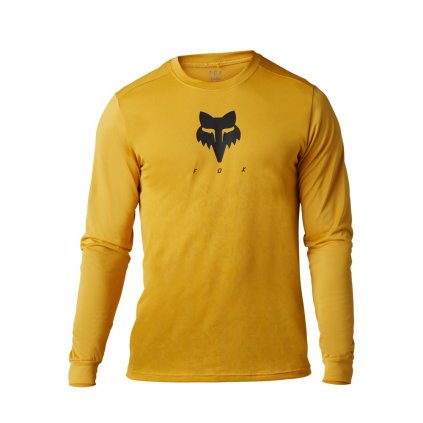 FLS12400839 fox ranger tru dri ls jersey daffodil