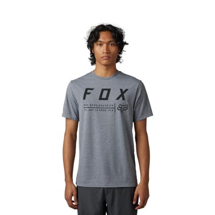 FLS12400576 fox non stop ss tech tee heather graphite