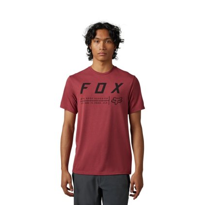 FLS12400583 fox non stop ss tech tee scarlet
