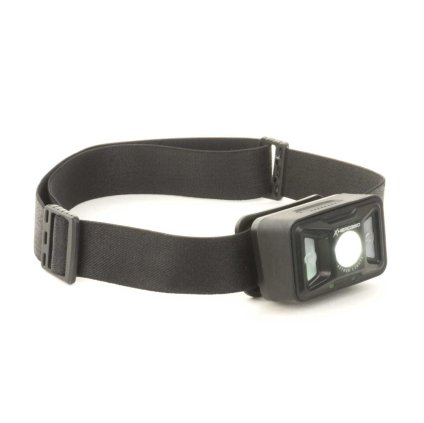 FLS07303085 author celovka x head 450 lm silicone usb bila zelena led cerna