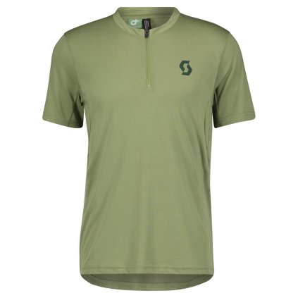 FLS06401595 scott trail flow dri zip ss frost green