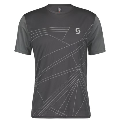 FLS06401452 scott shirt mens trail flow ss black grey 2022
