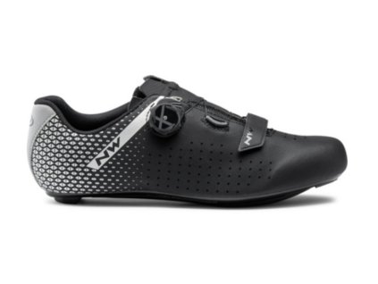 FLS12400359 northwave core plus 2 wide black silver