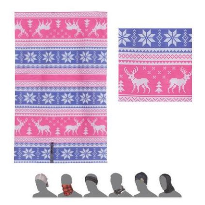 FLS11000175 sensor tube pattern caribou detsky satek multifunkcni multicolor