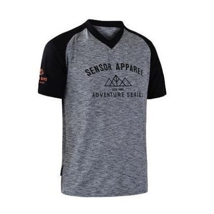 FLS11000314 sensor cyklo charger pansky dres volny kr rukav seda cerna