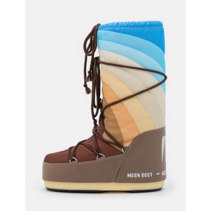 FLS06105772 boty moon boot icon rainbow 001 shitake brown blue
