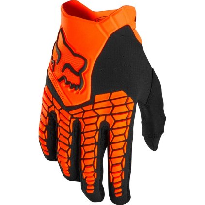 FLS12401397 cyklisticke rukavice fox pawtector glove orange