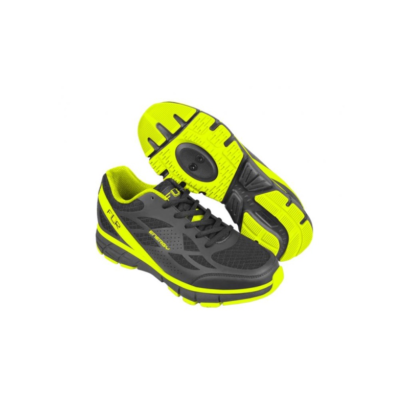 FLR ENERGY Black/Neon Yellow Velikost EU: 42