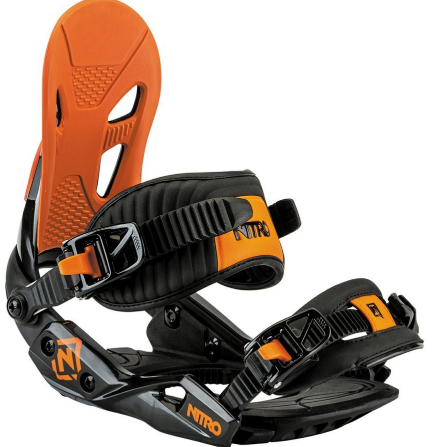 Snowboardové vázání NITRO RENTAL orange Velikost: S / M
