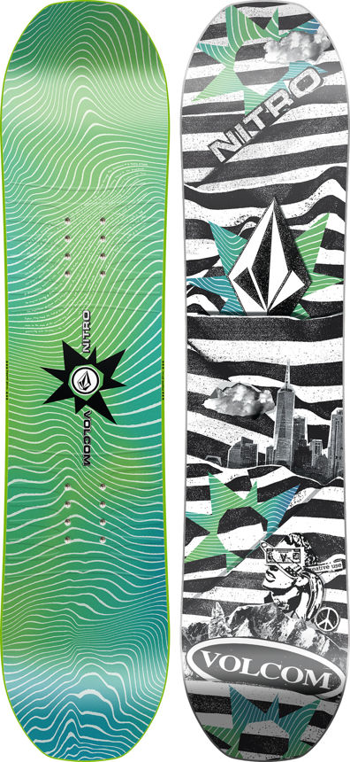Dětský snowboard Nitro RIPPER YOUTH X VOLCOM 24/25 Délka (cm): 137 cm