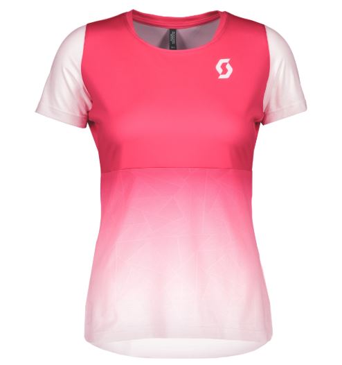 Dámské tričko Scott Trail Tech white/pink Velikost: S