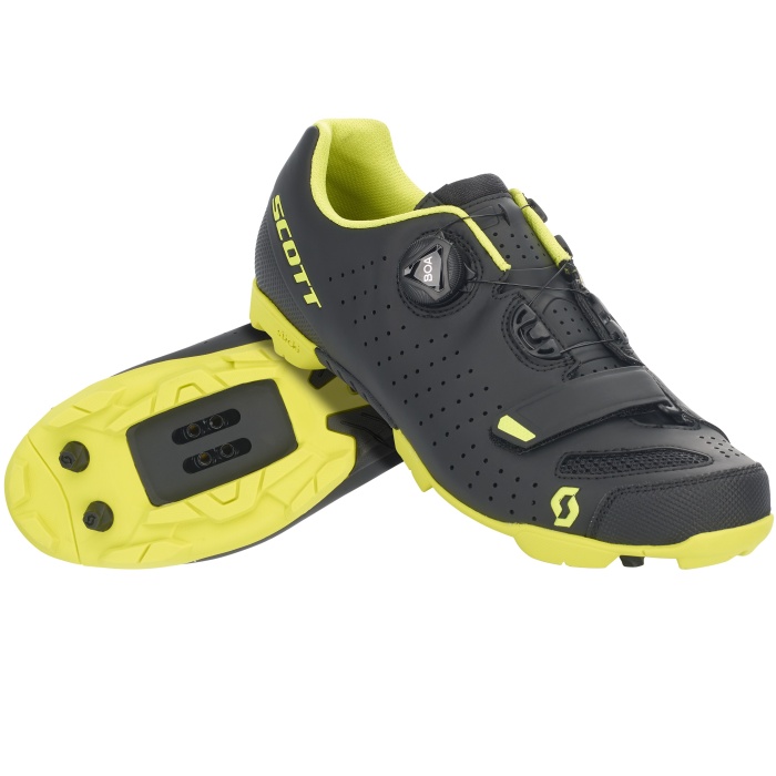 Boty na kolo Scott Shoe Mtb Comp Boa ma bl/su yel Velikost EU: 44