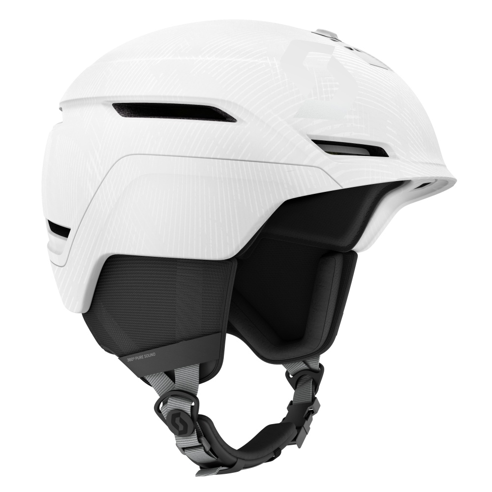 Lyžařská helma Scott Symbol 2 Plus White/Voguesilver Velikost helmy: 55-59