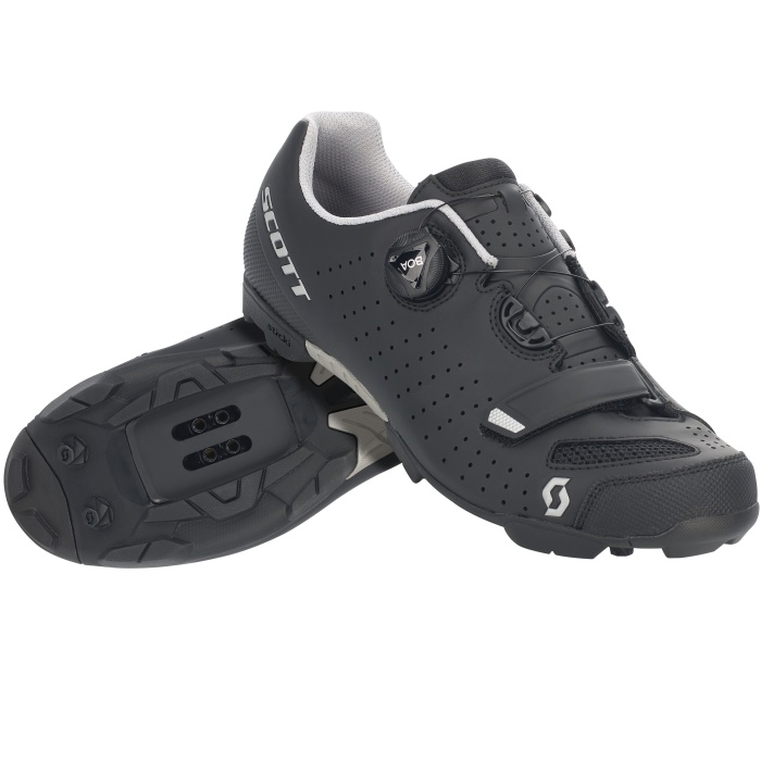 Boty na kolo Scott Shoe Mtb Comp Boa mt bk/silver Velikost EU: 40