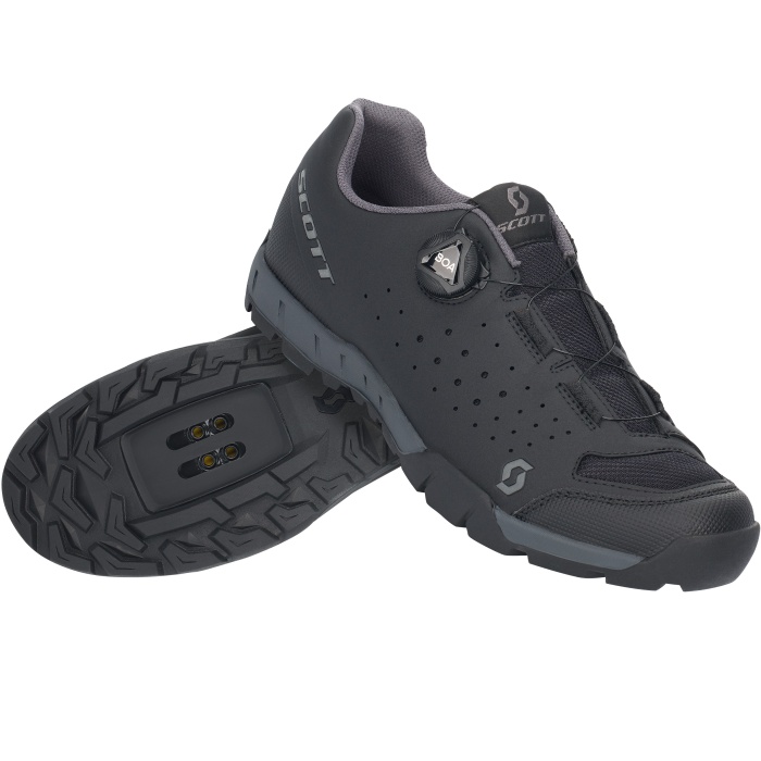 Boty na kolo Scott Sport Trail Evo Boa black/dark grey Velikost EU: 47