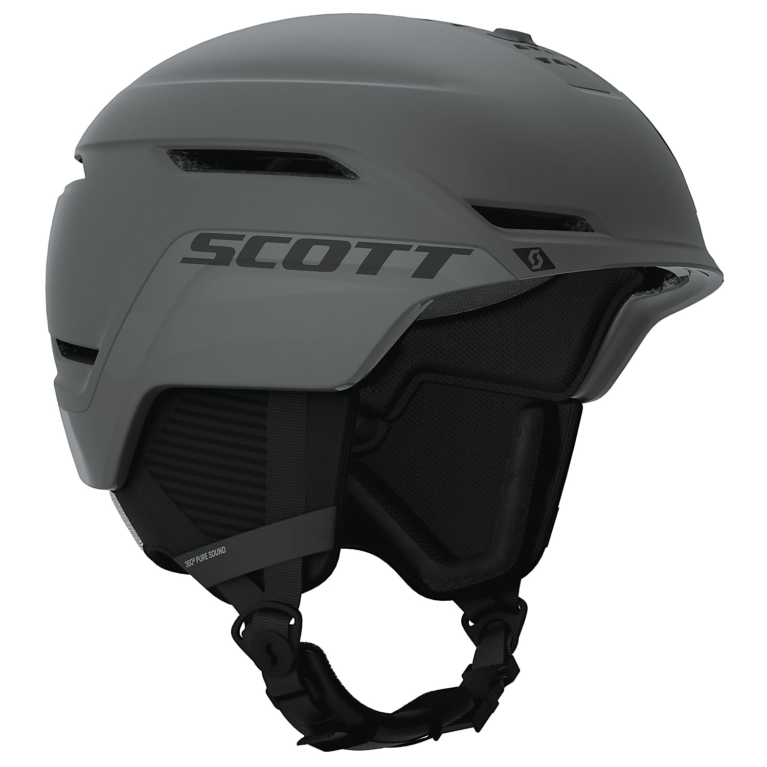 Lyžařská helma Scott Symbol 2 Plus D Titanium grey Velikost helmy: 59-61