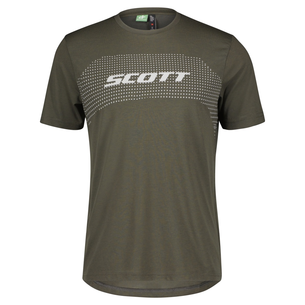 Cyklistický dres Scott Trail FLOW DRI SS dark grey Velikost: L