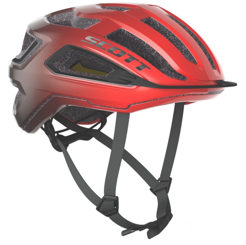 Helma na kolo Scott Arx Plus fieryred Velikost helmy: 59-61