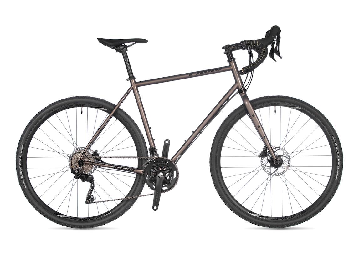 Gravel kolo AUTHOR Ronin 2024 - stříbrná Velikost rámu kol CM: 56(US:L)