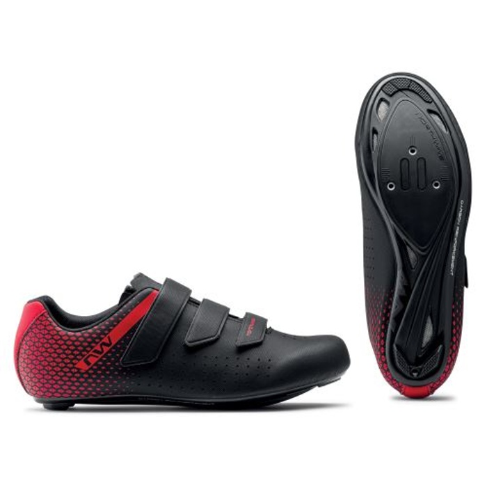 Northwave Core 2 Black/Red Velikost EU: 43