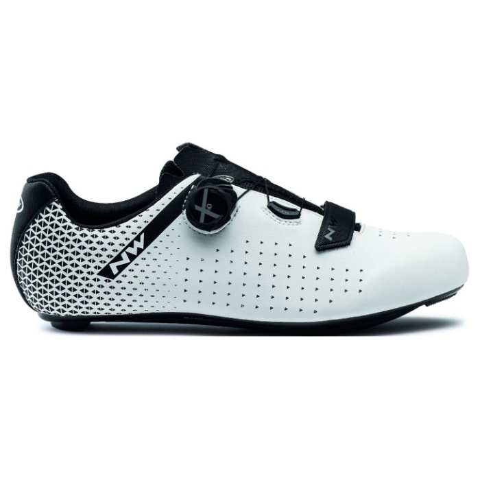 Northwave Core plus 2 White/Black Velikost EU: 49