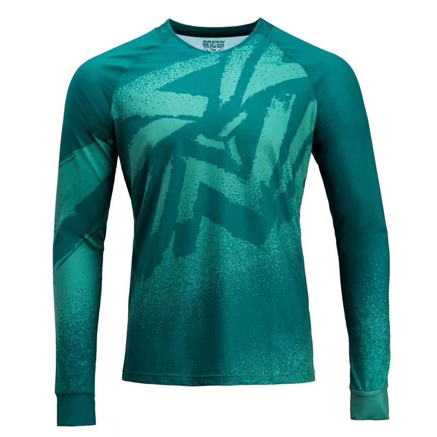 Enduro dres SILVINI Cortino zelený Velikost: 2XL