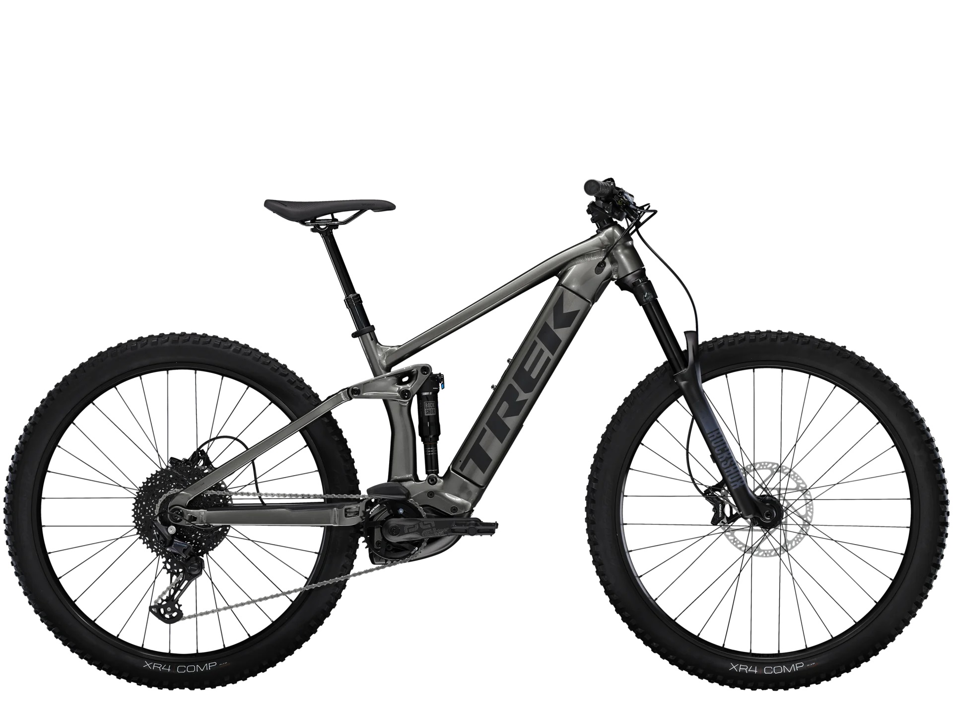 Horské elektrokolo Trek Rail 5 625W 2024 Mercury Velikost rámu kol US: 19,5"(US:L)