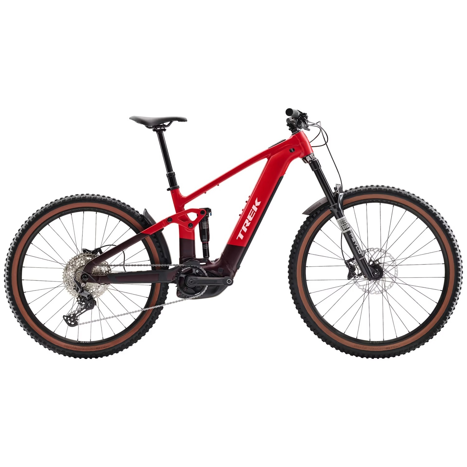 Horské elektrokolo Trek Rail+ 5 Gen 5 2026 Viper Red Velikost rámu kol US: 17"(US:M)