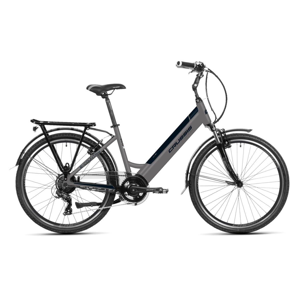 Městské elektrokolo Crussis e-Country 1.13 (612 Wh) 2025 Velikost rámu kol US: 19"(US:L)