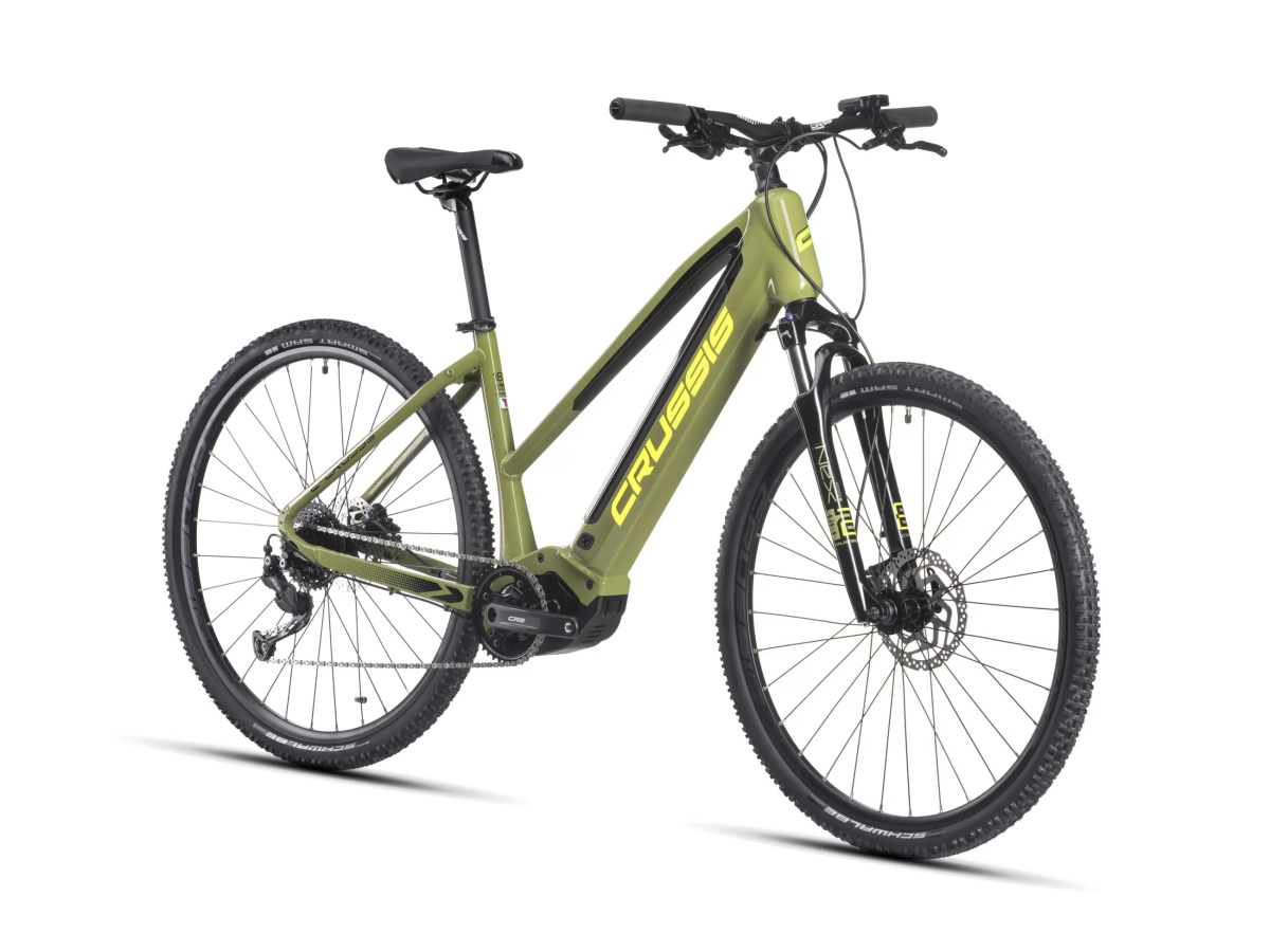 Krosové elektrokolo Crussis e-Cross low 7.10 720Wh 2025 Velikost rámu kol US: 16"(US:S)
