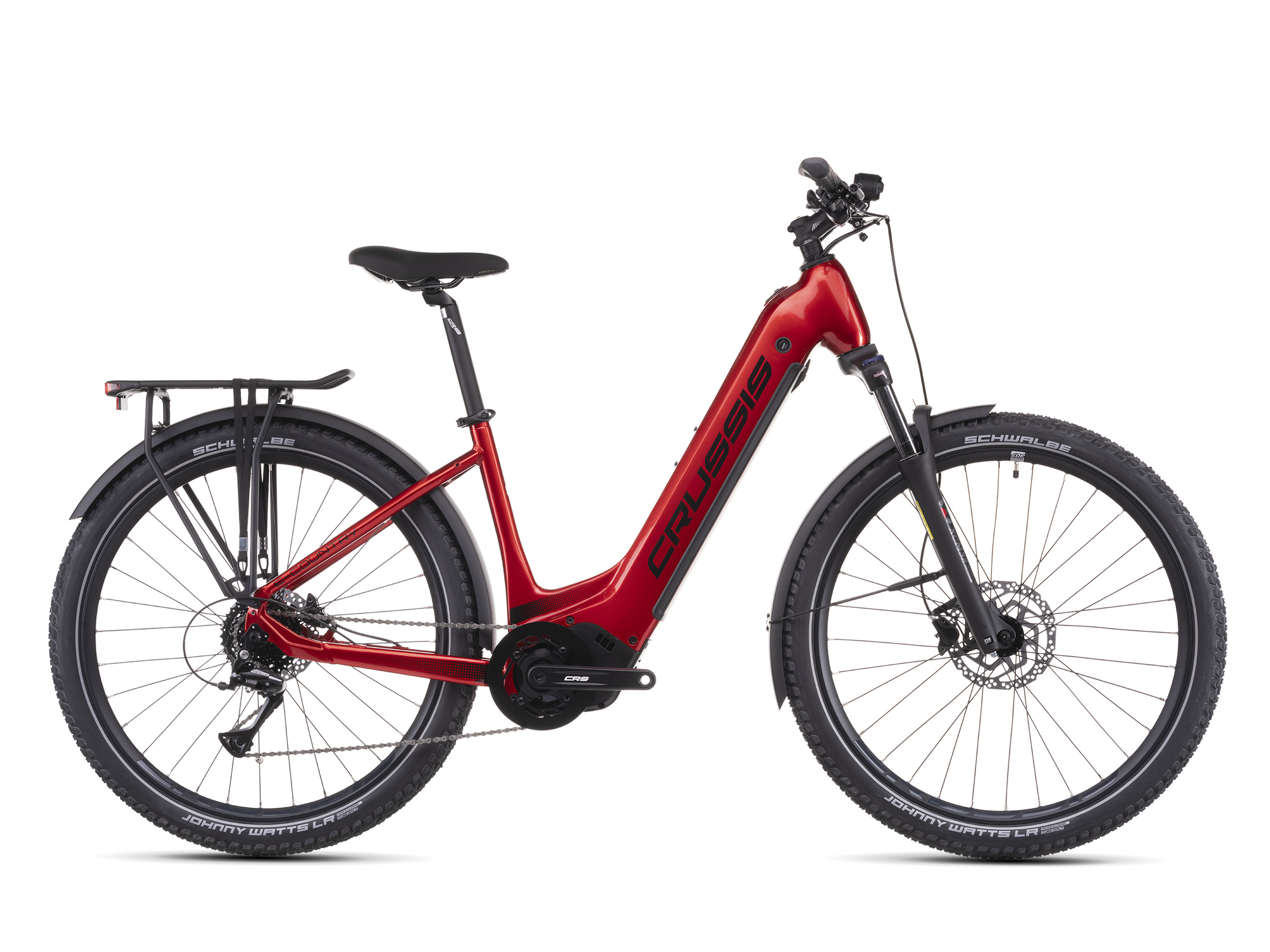 Městské elektrokolo Crussis e-Country 7.11 (715 Wh) 2026 Velikost rámu kol US: 17"(US:M)