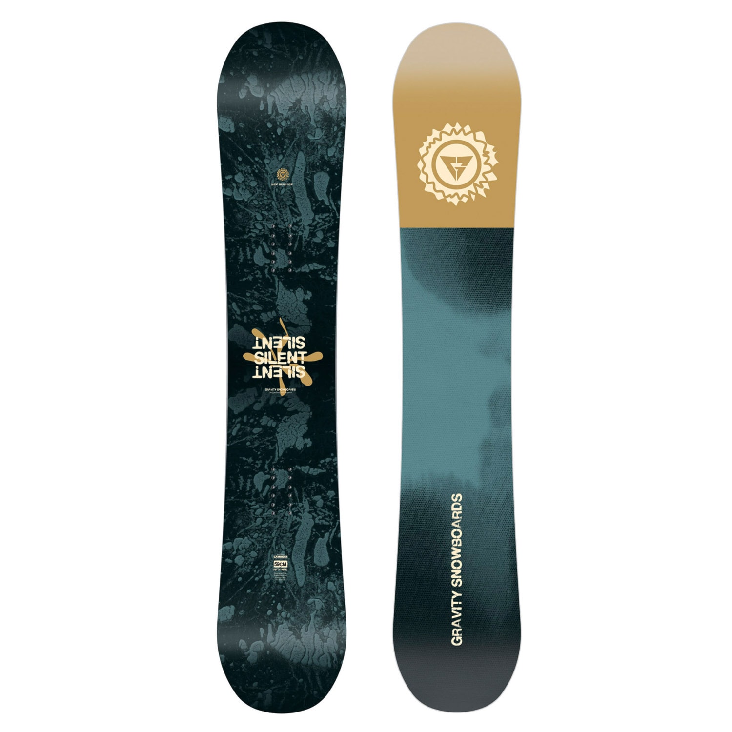 Snowboard Gravity SILENT 25/26 Délka (cm): 156 cm