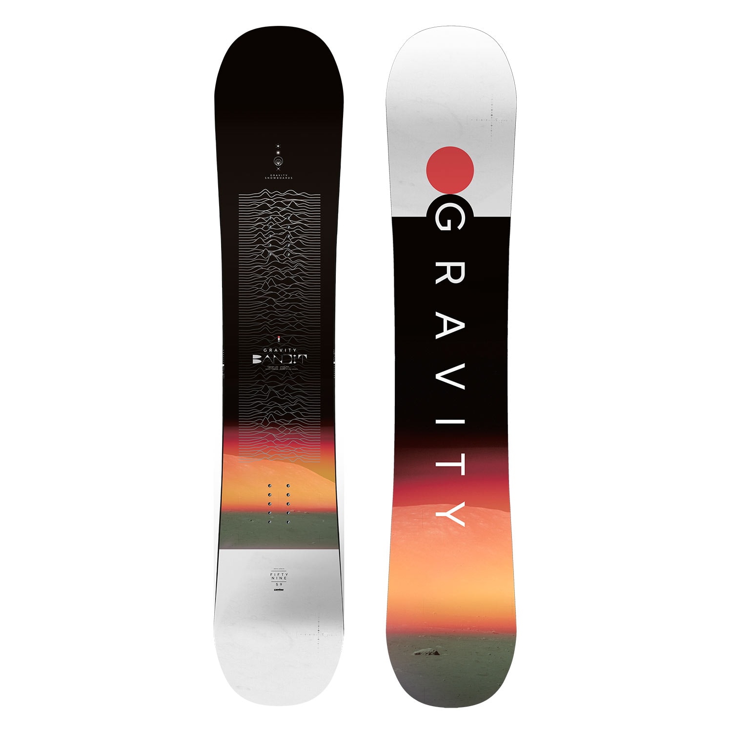 Snowboard GRAVITY BANDIT 24/25 Délka (cm): 157w cm