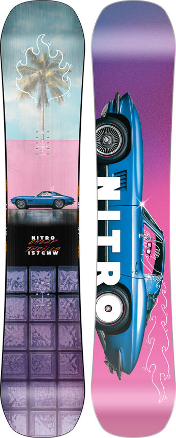 Snowboard NITRO CHEAP TRILLS WIDE Délka (cm): 155 cm