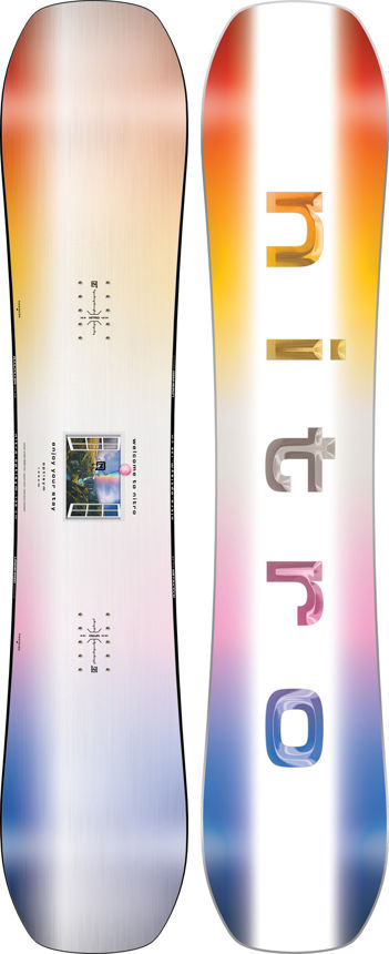 NITRO OPTISYM WOMENS Dámský snowboard, mix, velikost