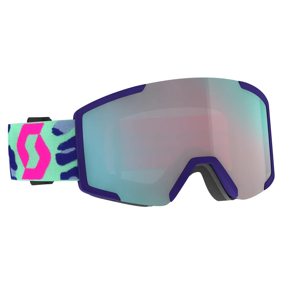 Lyžařské brýle Scott Goggle Shield mint green/neon pinkenhancer aqua chrome