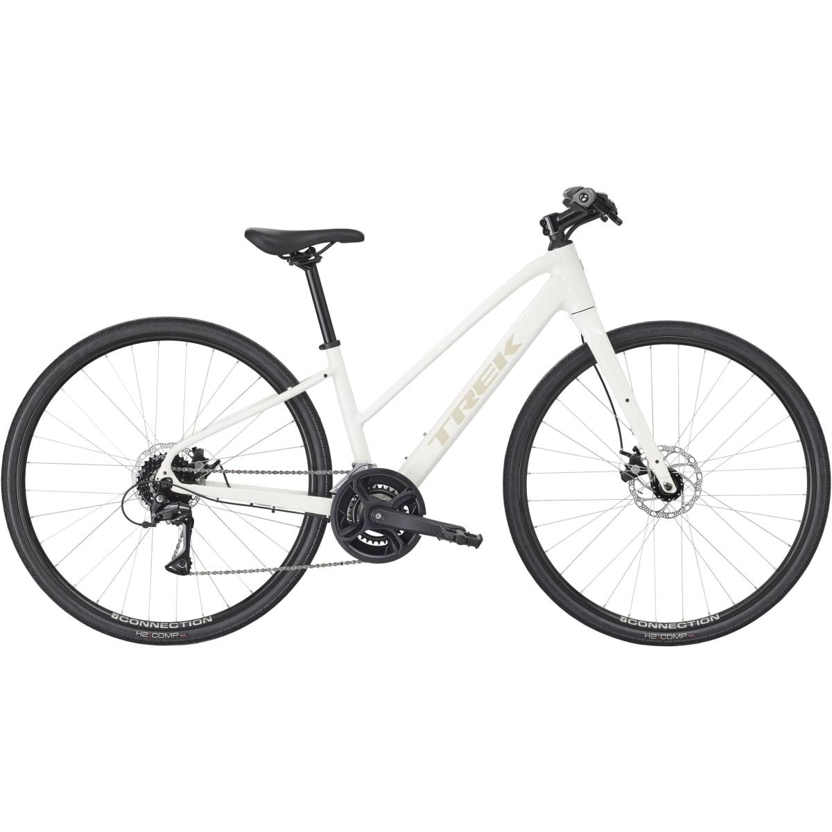 Krosové kolo Trek FX 1 Midstep 2026 White Velikost rámu kol US: 17"(US:M)