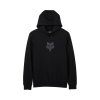 FLS12401311 fox head fleece po black