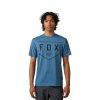 FLS12400556 fox shield ss tech tee dark slate