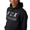 FLS12400774 01 fox non stop pullover fleece black